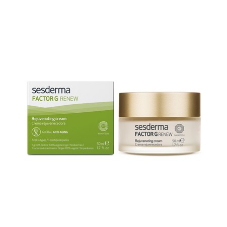 Sesderma FACTOR G RENEW Крем омолаживающий для лица с факторами роста и стволовыми клетками, 50 мл