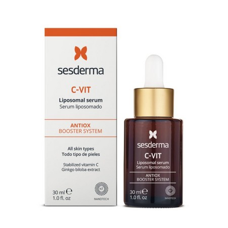 Sesderma C-VIT Сыворотка липосомальная для лица с витамином С для борьбы с пигментацией кожи, фотостарением, 30 мл