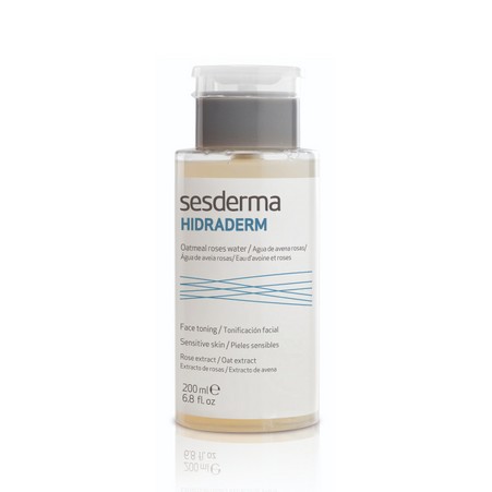 Sesderma HIDRADERM Тоник увлажняющий для кожи лица с экстрактами овса и розы, 200 мл