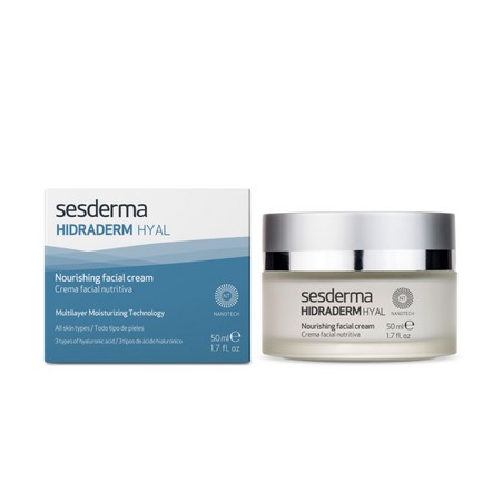 Sesderma HIDRADERM HYAL Крем для кожи лица питательный с 3-мя видами гиалуроновой кислоты, 50 мл