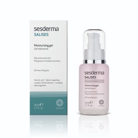 Sesderma SALISES Гель увлажняющий для кожи лица салициловой кислотой и алоэвера, 50 мл