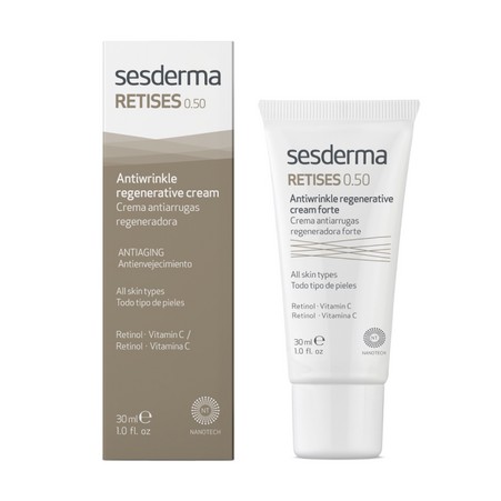 Sesderma RETISES 0,50% Крем форте против морщин регенерирующий, на основе ретинола и антартацина, 30 мл