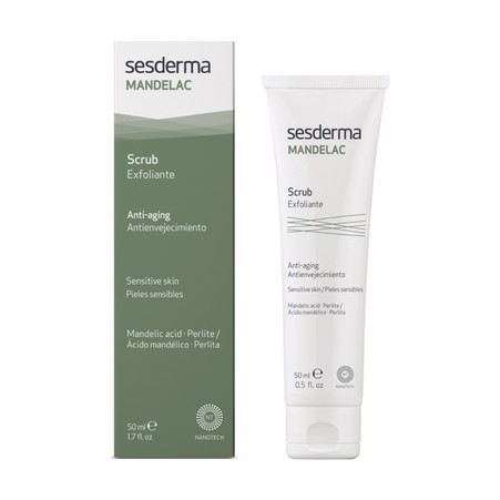 Sesderma MANDELAC Скраб для лица и тела на основе миндальной кислоты, 50 мл