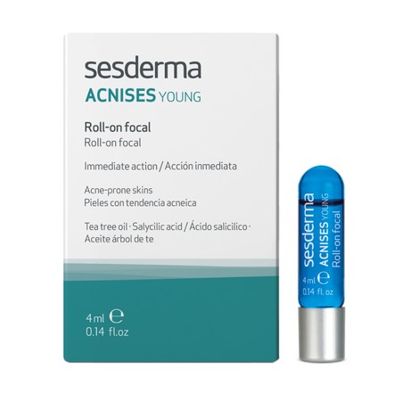 Sesderma ACNISES YOUNG Роликовое средство (карандаш) для локального применения для кожи с первыми признаками склонности к акне, 4 мл