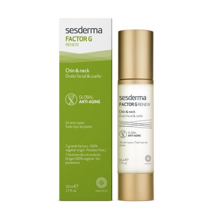 Sesderma FACTOR G RENEW Средство для ухода за овалом лица и шеи омолаживающее, для всех типов кожи, 50 мл