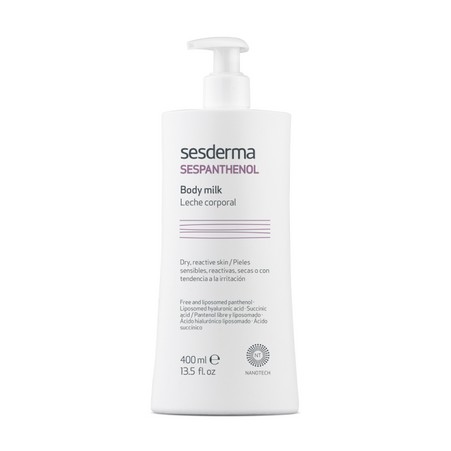 Sesderma SESPANTHENOL Молочко для тела восстанавливающее, снимающее раздражение и покраснение кожи, 400 мл