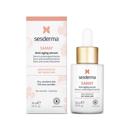 Sesderma SAMAY Сыворотка для чувствительной кожи и кожи склонной к раздражению омолаживающая антивозрастная, 30 мл