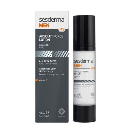 Sesderma MEN Лосьон для мужской кожи ревитализирующий на основе 3х типов гиалуроновой кислоты, 50 мл